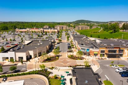 Drone photo of Crossings 