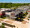 Drone photo of Crossings with honeygrow and LUCA